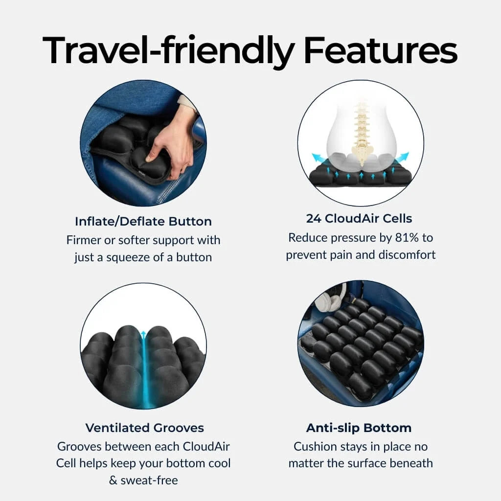 EasySeat Travel Seat Cushion™